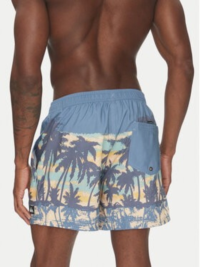 Quiksilver Szorty kąpielowe Everyday Straight Volley 15 EQYJV04121 Niebieski Regular Fit