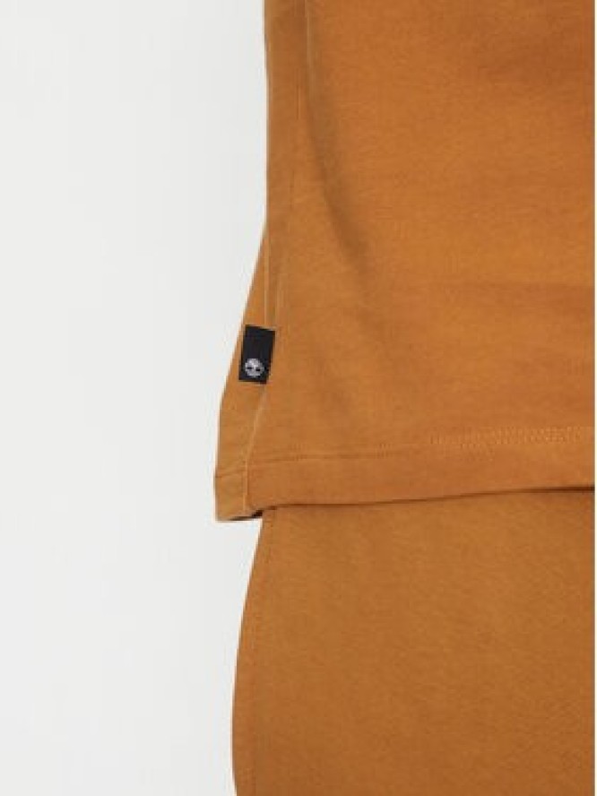 Timberland T-Shirt TB0A5UPQ Beżowy Regular Fit