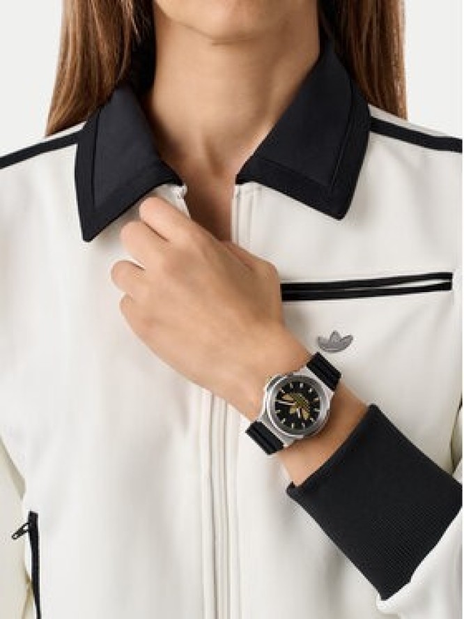 adidas Zegarek AO Fashion Expression Three AOFH25503 Czarny