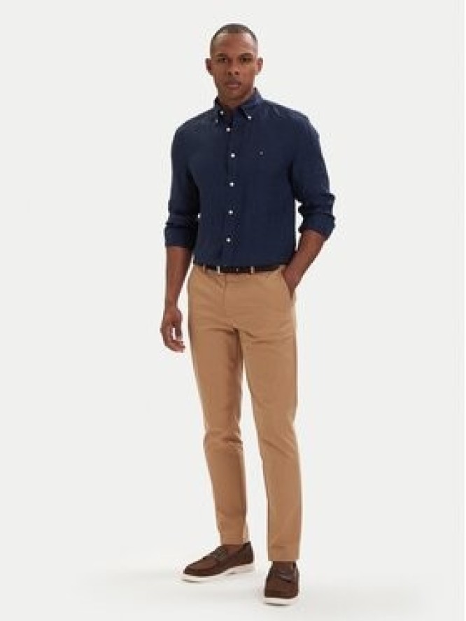Tommy Hilfiger Koszula MW0MW41530 Granatowy Regular Fit