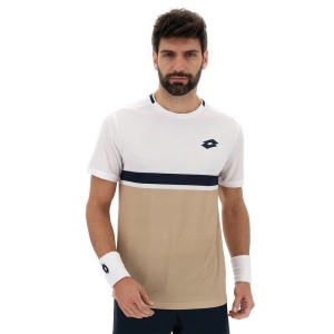 Koszulka tenisowa męska Lotto Tech V-D1 Tee