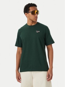 Reebok T-Shirt Aurek RK25743CCM Zielony ciemny Regular Fit