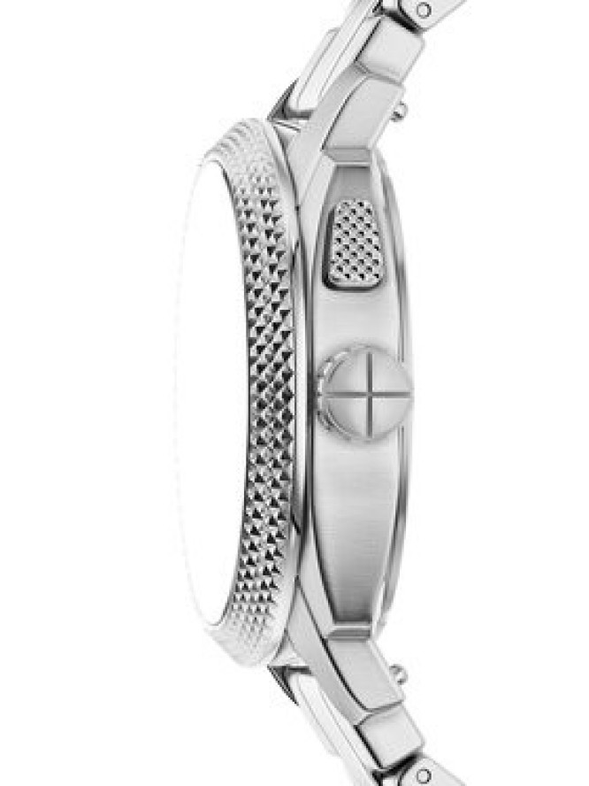 Fossil Zegarek Machine Big Tic FS6155 Srebrny