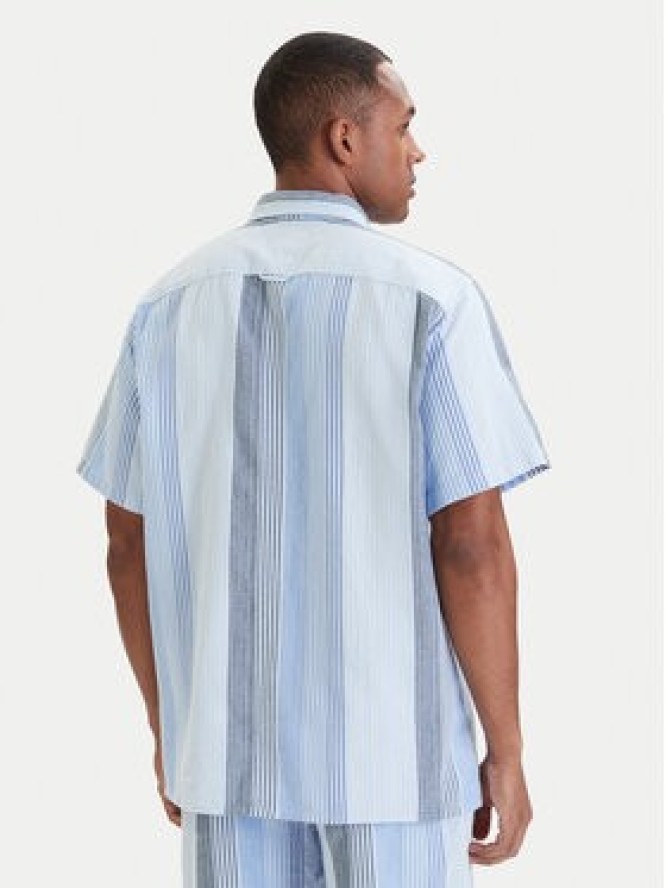 Tommy Jeans Koszula DM0DM22789 Błękitny Relaxed Fit