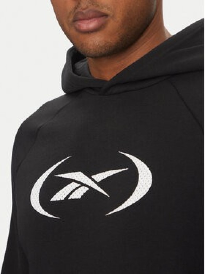 Reebok Bluza 100214852 Czarny Regular Fit