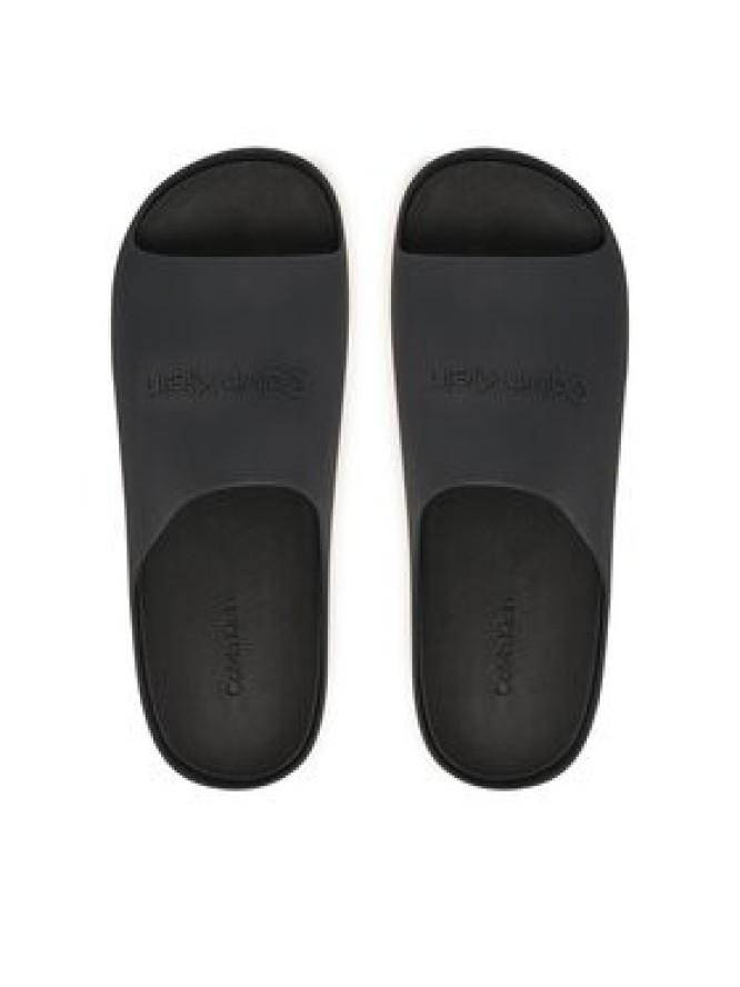 Calvin Klein Klapki Jelly Slide HM0HM02014 Czarny