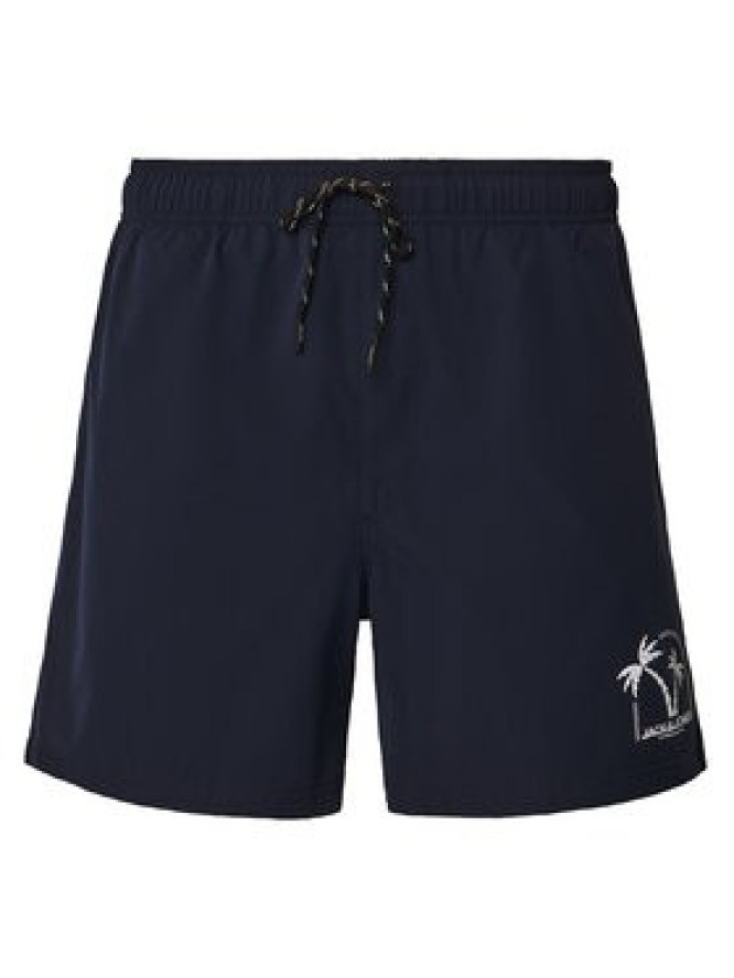 Jack & Jones Szorty kąpielowe Maui 12278729 Granatowy Regular Fit