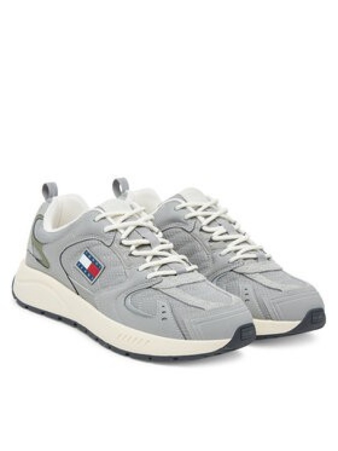 Tommy Jeans Sneakersy Tjm Runner EM0EM01581 Szary