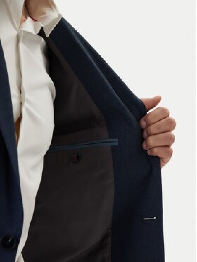 HUGO Garnitur Henry/Getlin232X 50558069 Granatowy Slim Fit