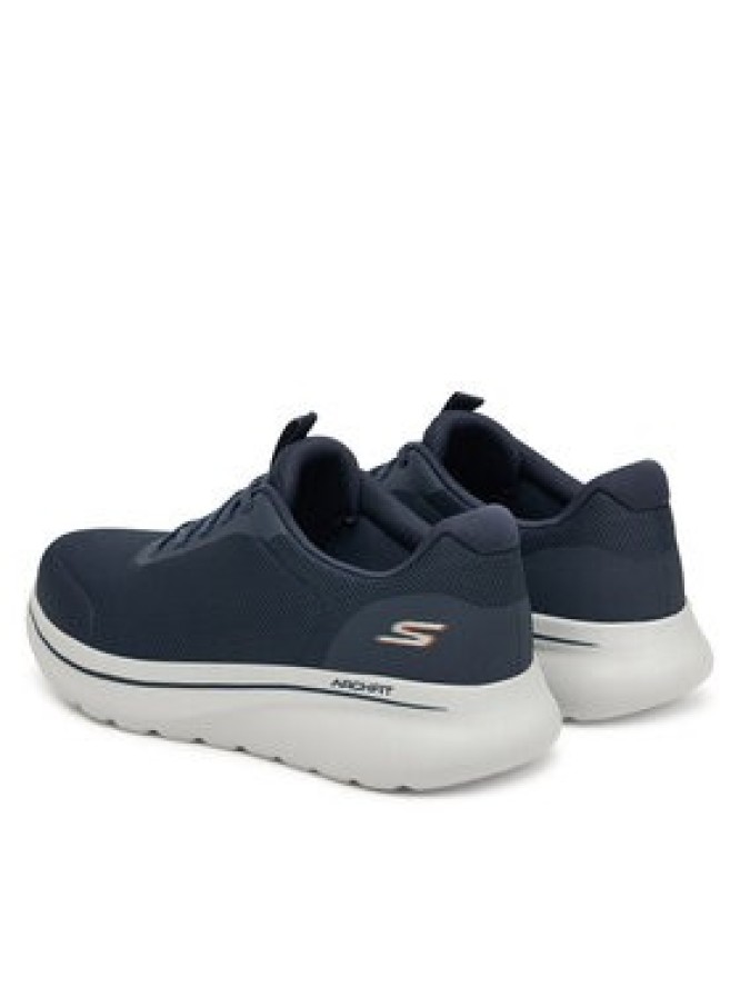 Skechers Sneakersy Go Walk Arch Fit N-Joy 217078 NVY Granatowy