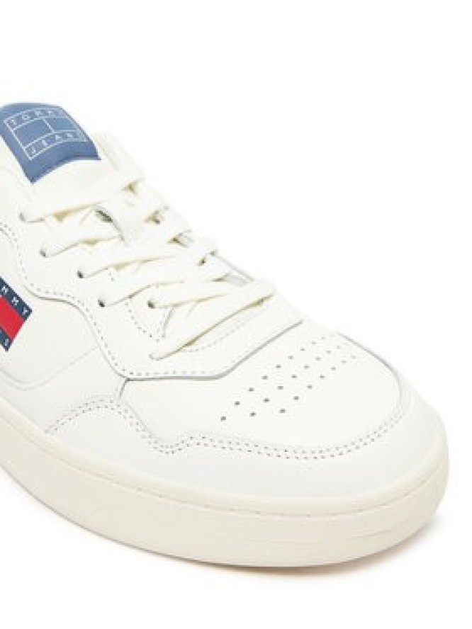 Tommy Jeans Sneakersy (New)Tjm Cupsole Leather Ess EM0EM01443 Biały