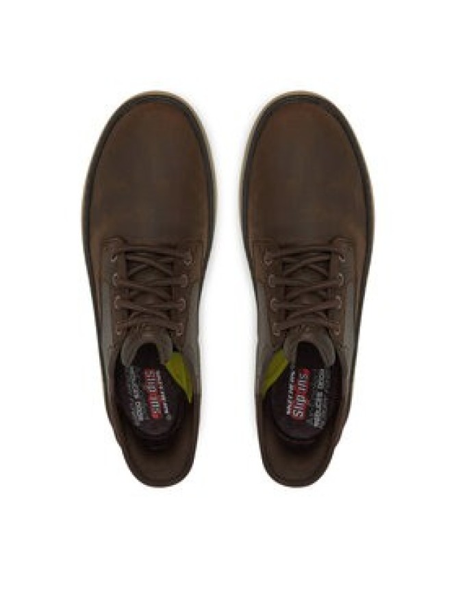 Skechers Sneakersy Hyland-Ryland 205279 Brązowy