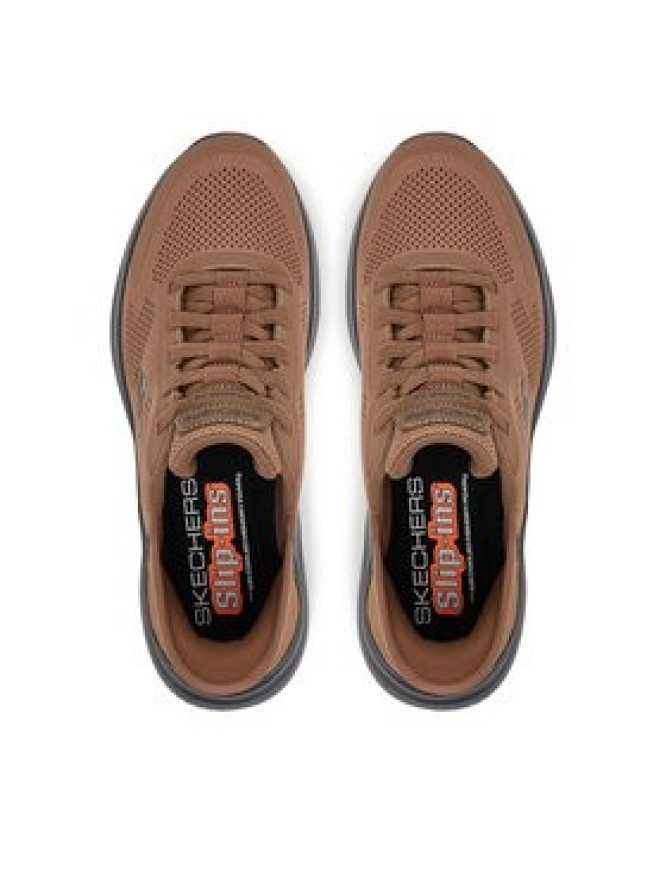 Skechers Sneakersy Bounder 2.0-Emerged 232459/BRBK Brązowy