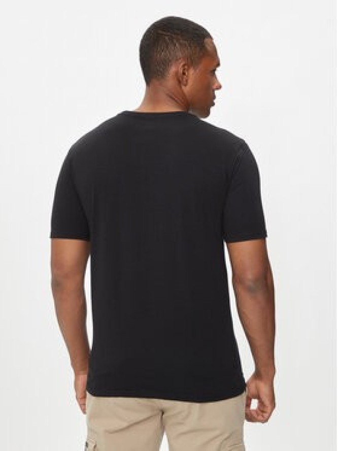 Aeronautica Militare T-Shirt AM1UTI001 Czarny Regular Fit