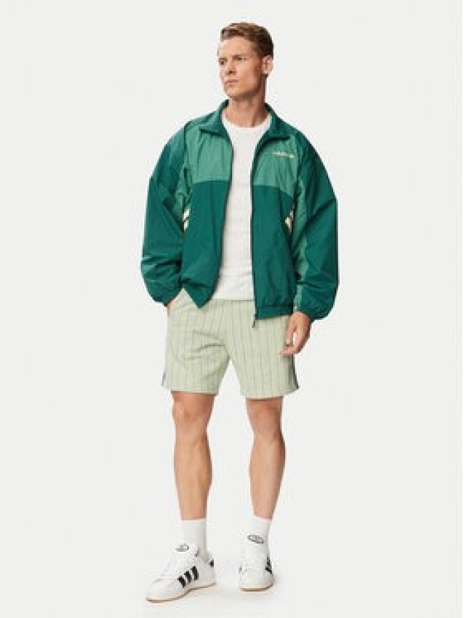 adidas Szorty sportowe Pinstripes KT4328 Kremowy Regular Fit