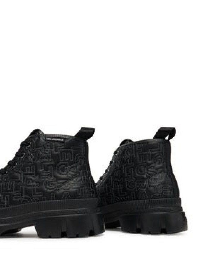 KARL LAGERFELD Trzewiki KL25231 Czarny