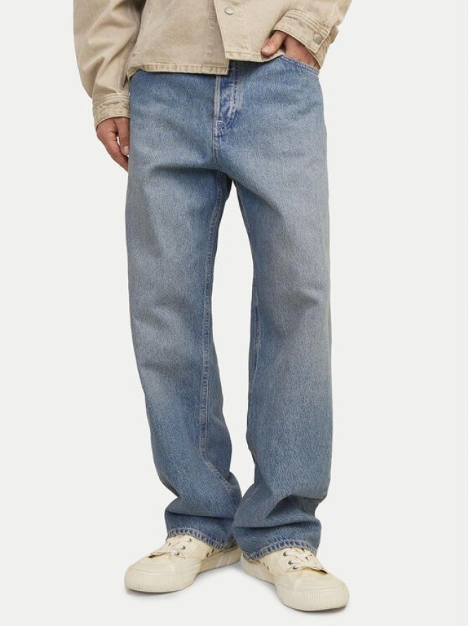 Jack & Jones Jeansy Alex 12259781 Niebieski Baggy Fit