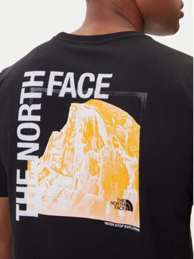 The North Face T-Shirt Half Dome Photo NF0A8EE9 Czarny Regular Fit