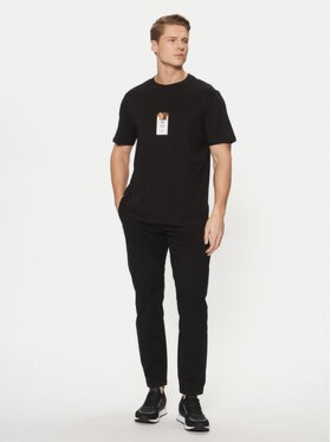 HUGO T-Shirt 50530683 Czarny Regular Fit