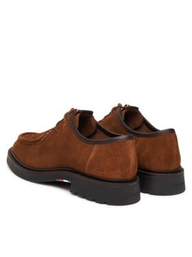 Tommy Hilfiger Półbuty Comfort Lwt Moc Toe FM0FM05589 Brązowy