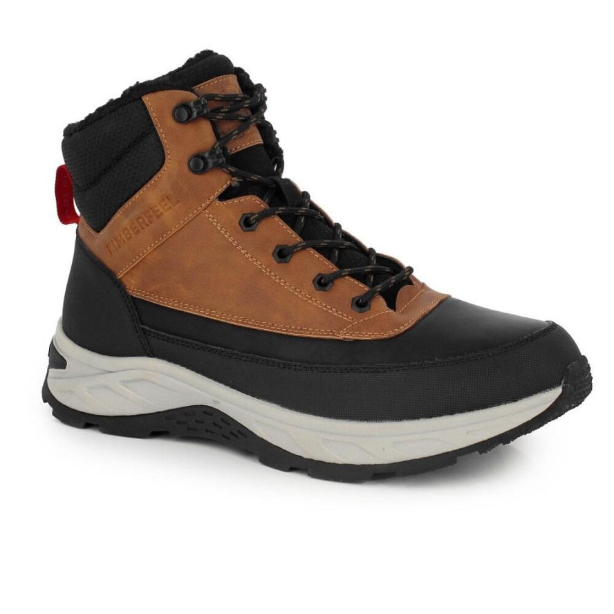 Męskie wodoodporne zimowe buty - KIMBERFEEL - DRAKO