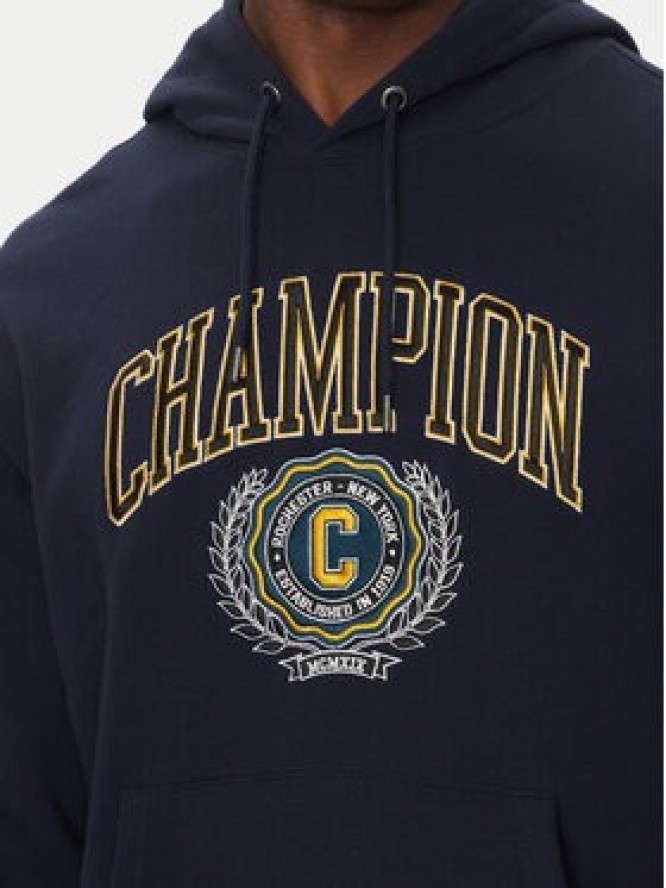 Champion Bluza 221172 Granatowy Regular Fit