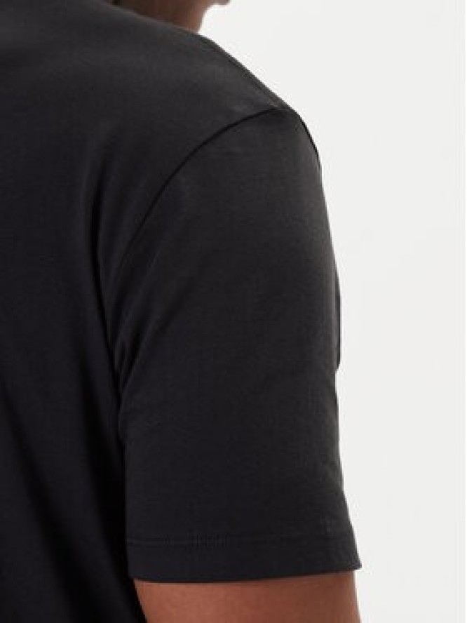 Calvin Klein Jeans T-Shirt 30s Chest Logo LV04RD865G Czarny Regular Fit