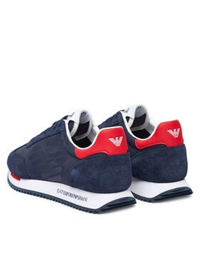 EA7 Emporio Armani Sneakersy 7X000870 AF28085 MB786 Granatowy