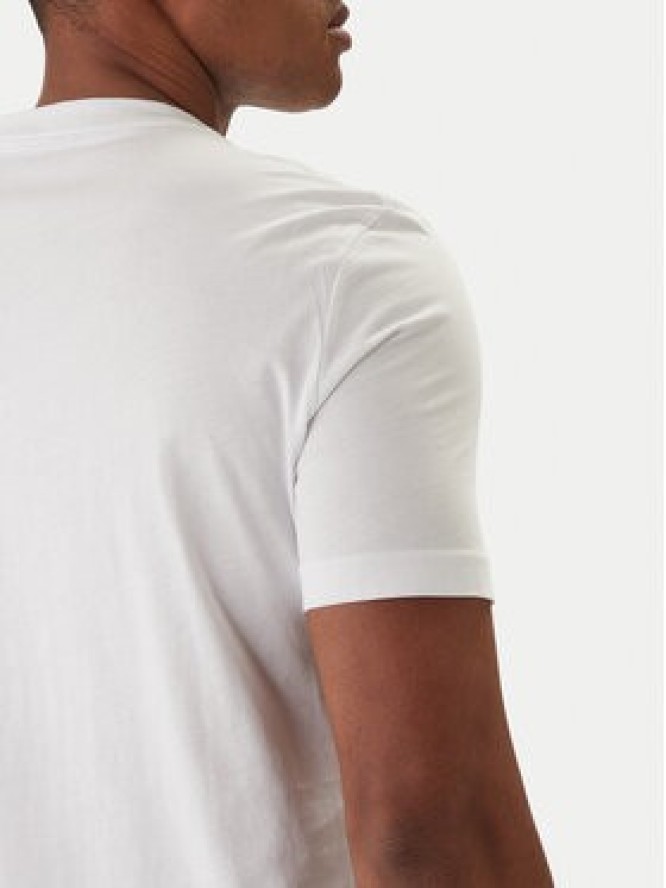 EA7 Emporio Armani T-Shirt 7M001307 AF10375 Biały Regular Fit