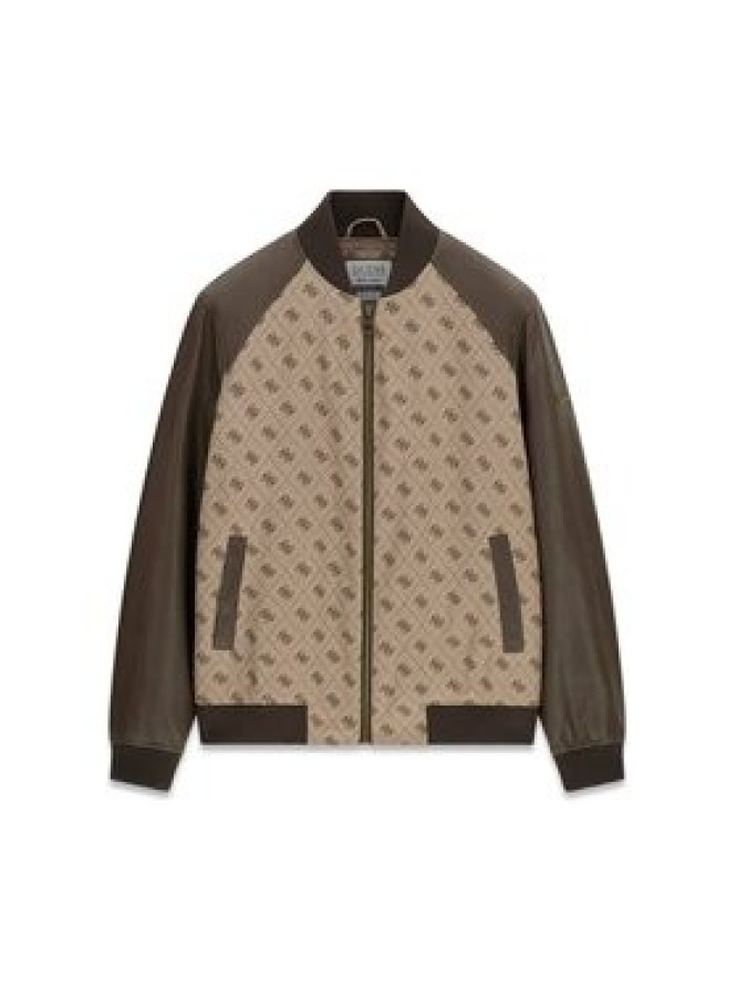 Guess Kurtka przejściowa 182886 Brązowy Classic Fit
