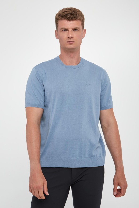 T-shirt męski dzianinowy ARMANI EXCHANGE