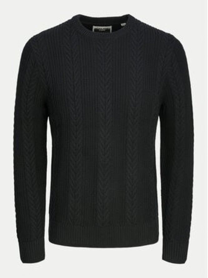 Jack & Jones Sweter 12261436 Czarny Regular Fit