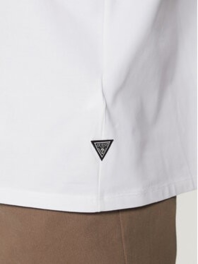Guess T-Shirt M5RI91 KAC30 Biały Oversize