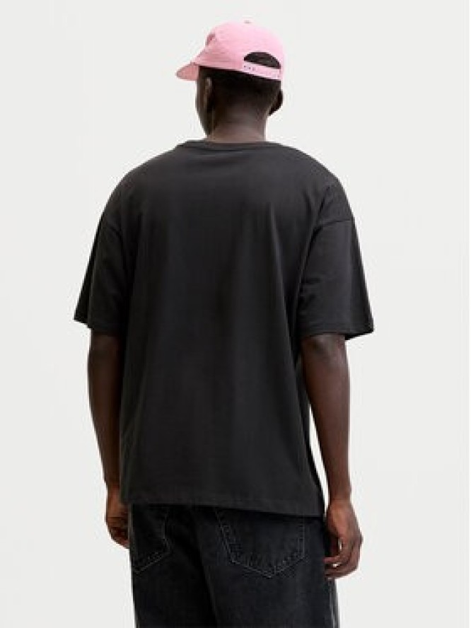 Jack & Jones T-Shirt Eterna 12295526 Czarny Loose Fit