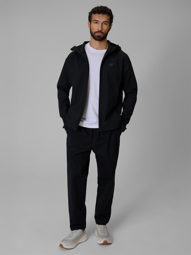 4F Kurtka softshell membrana 5000 męska - czarna L