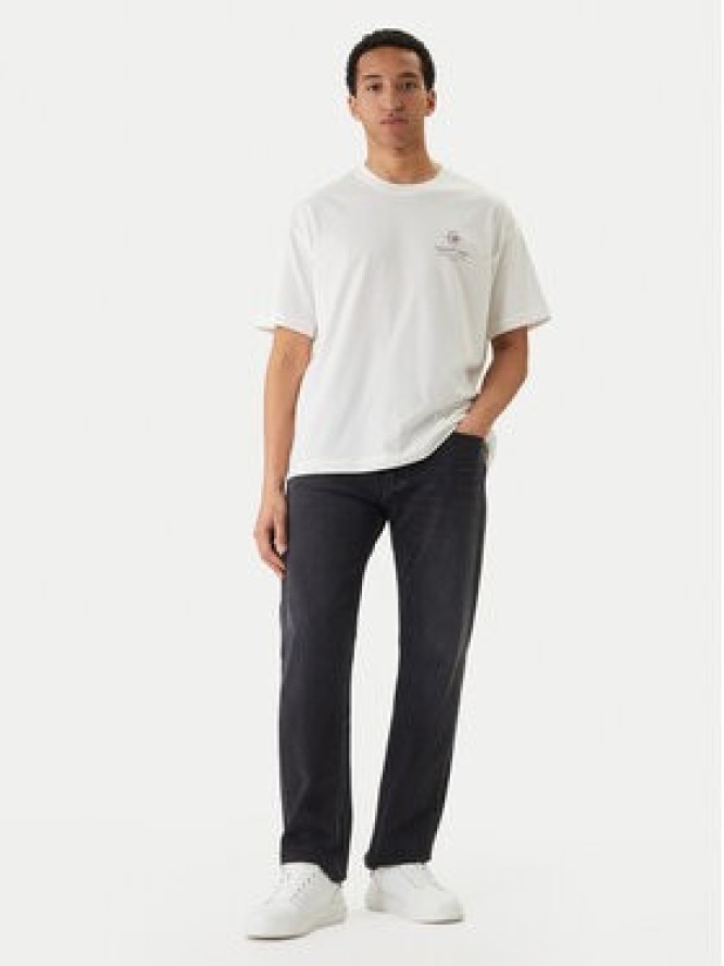 Jack & Jones T-Shirt Niagara 12293422 Écru Regular Fit