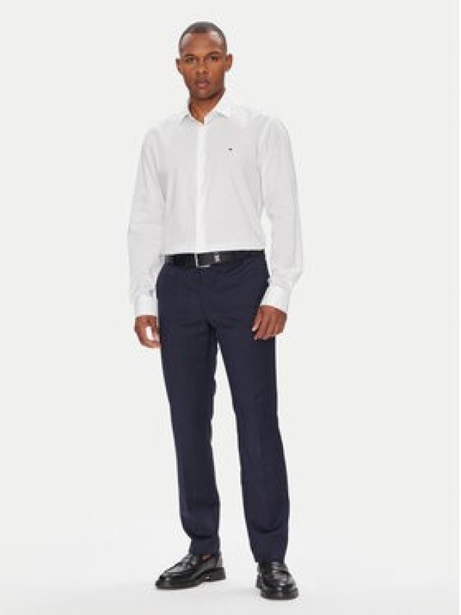 Tommy Hilfiger Koszula MW0MW38347 Biały Slim Fit