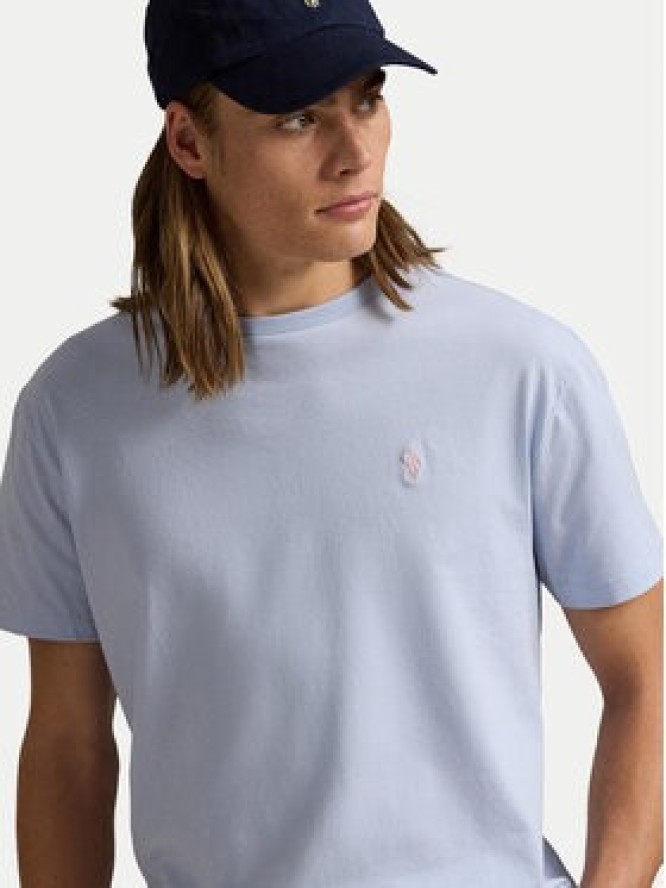 Polo Ralph Lauren T-Shirt 710671438418 Błękitny Slim Fit