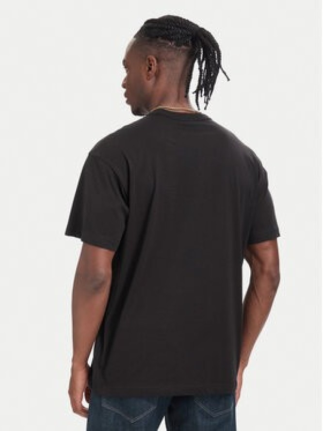 Versace Jeans Couture T-Shirt 80GAHT05 CJ00T Czarny Regular Fit