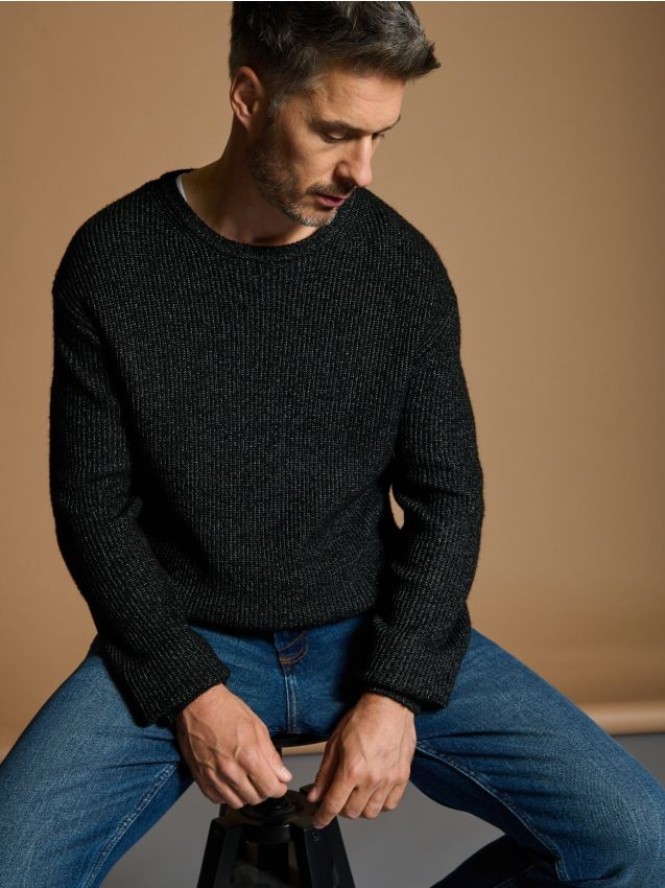 Sweter - czarny