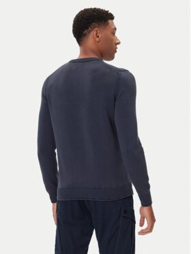 Aeronautica Militare Sweter 252MA1610UL00556 Granatowy Regular Fit