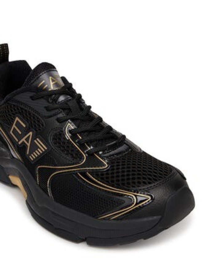 EA7 Emporio Armani Sneakersy X8X249 XK446 U106 Czarny
