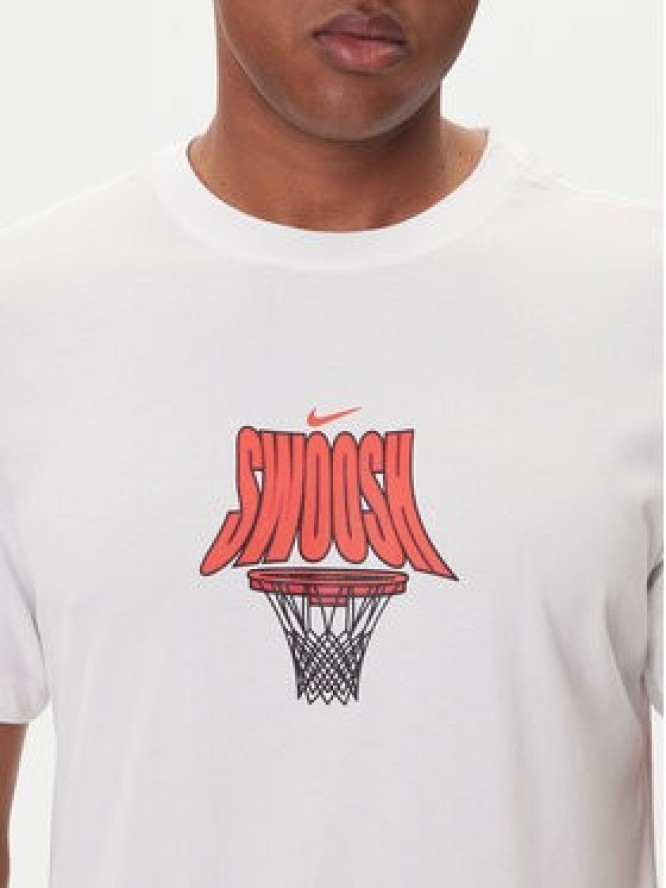 Nike T-Shirt HJ3466 100 Biały Regular Fit