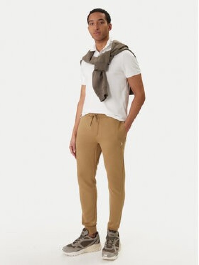 Polo Ralph Lauren Spodnie dresowe 710881518502 Beżowy Regular Fit