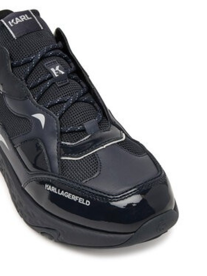 KARL LAGERFELD Sneakersy Blaze KL52424 Granatowy