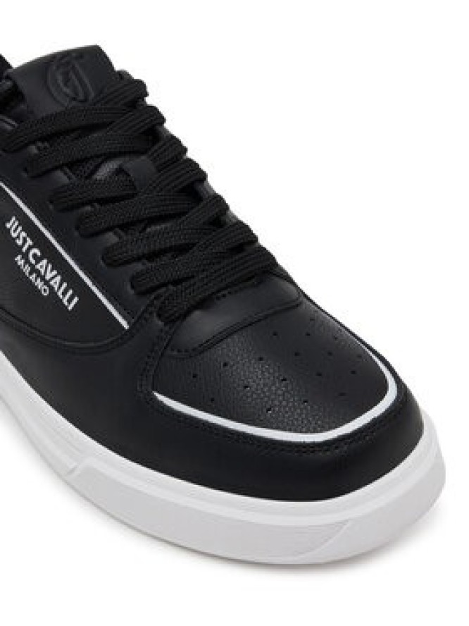 Just Cavalli Sneakersy 78QA3SB2 ZPA91 Czarny