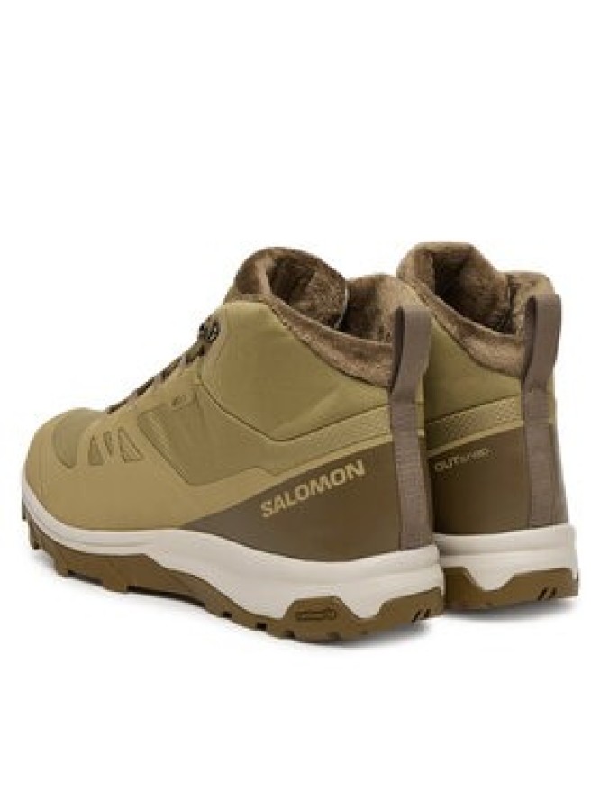 Salomon Trekkingi Outsnap Waterproof L47854000 Zielony