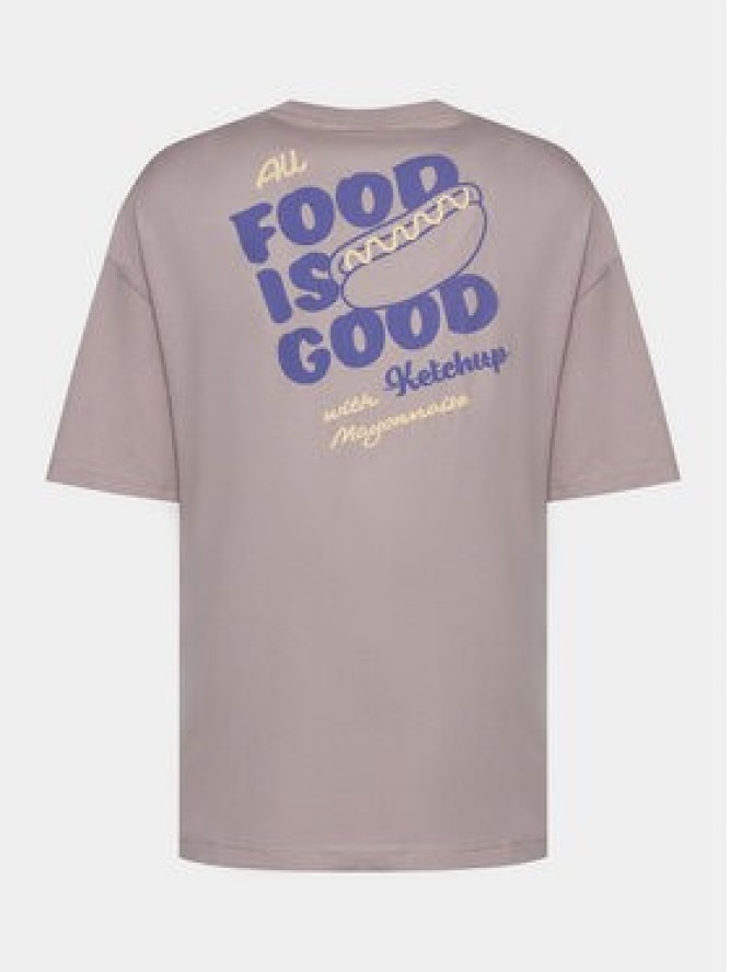 Outhorn T-Shirt OTHAW23TTSHM0857 Fioletowy Regular Fit