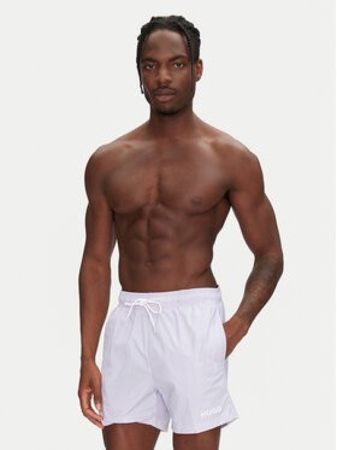 HUGO Szorty kąpielowe Haiti 50469312 Fioletowy Regular Fit