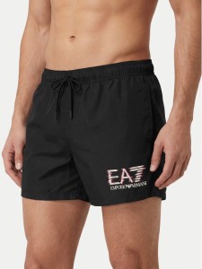 EA7 Emporio Armani Szorty kąpielowe 7M001678 AF21069 UC001 Czarny Regular Fit